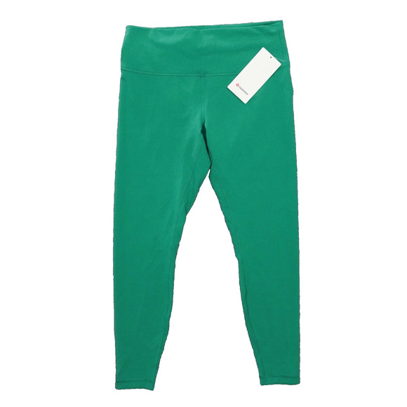 New Lululemon Size 14 Wunder Train High Rise HR Tight 28" CASG Green $98 - Picture 2 of 8